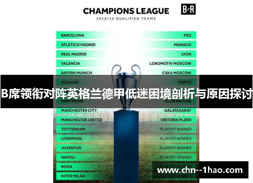 B席领衔对阵英格兰德甲低迷困境剖析与原因探讨